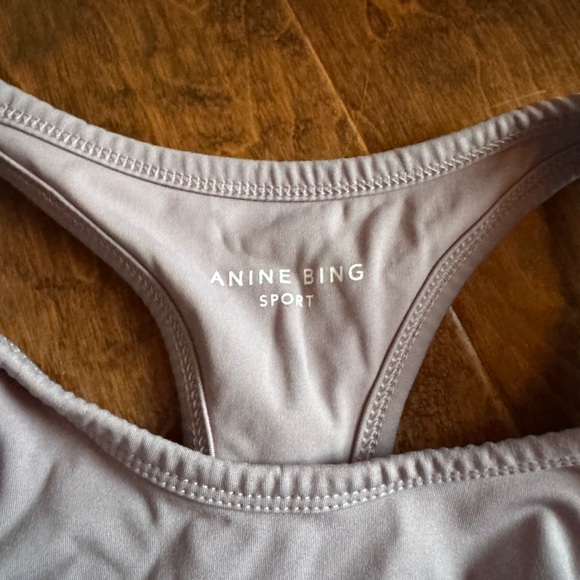Anine Bing Lavender Sports Bra - Picture 2 of 4